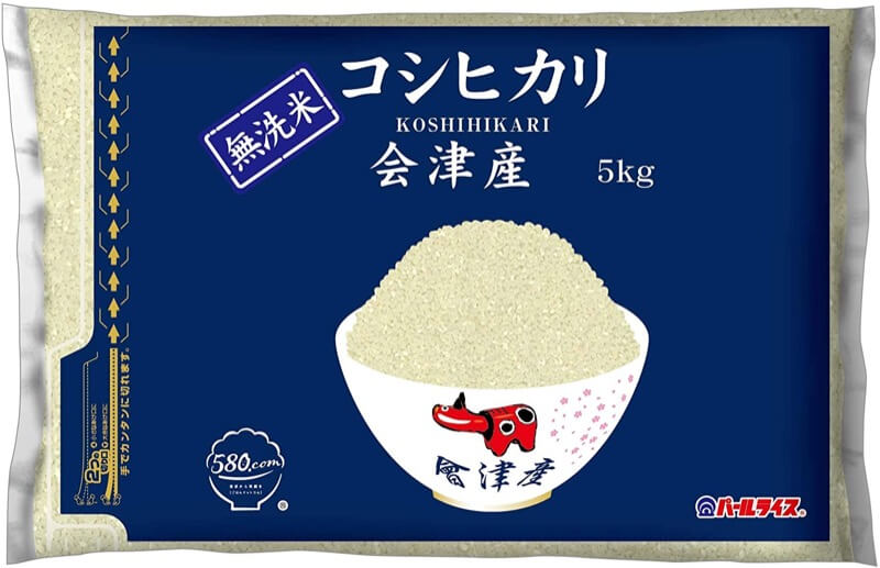 会津産　無洗米コシヒカリ　5kg