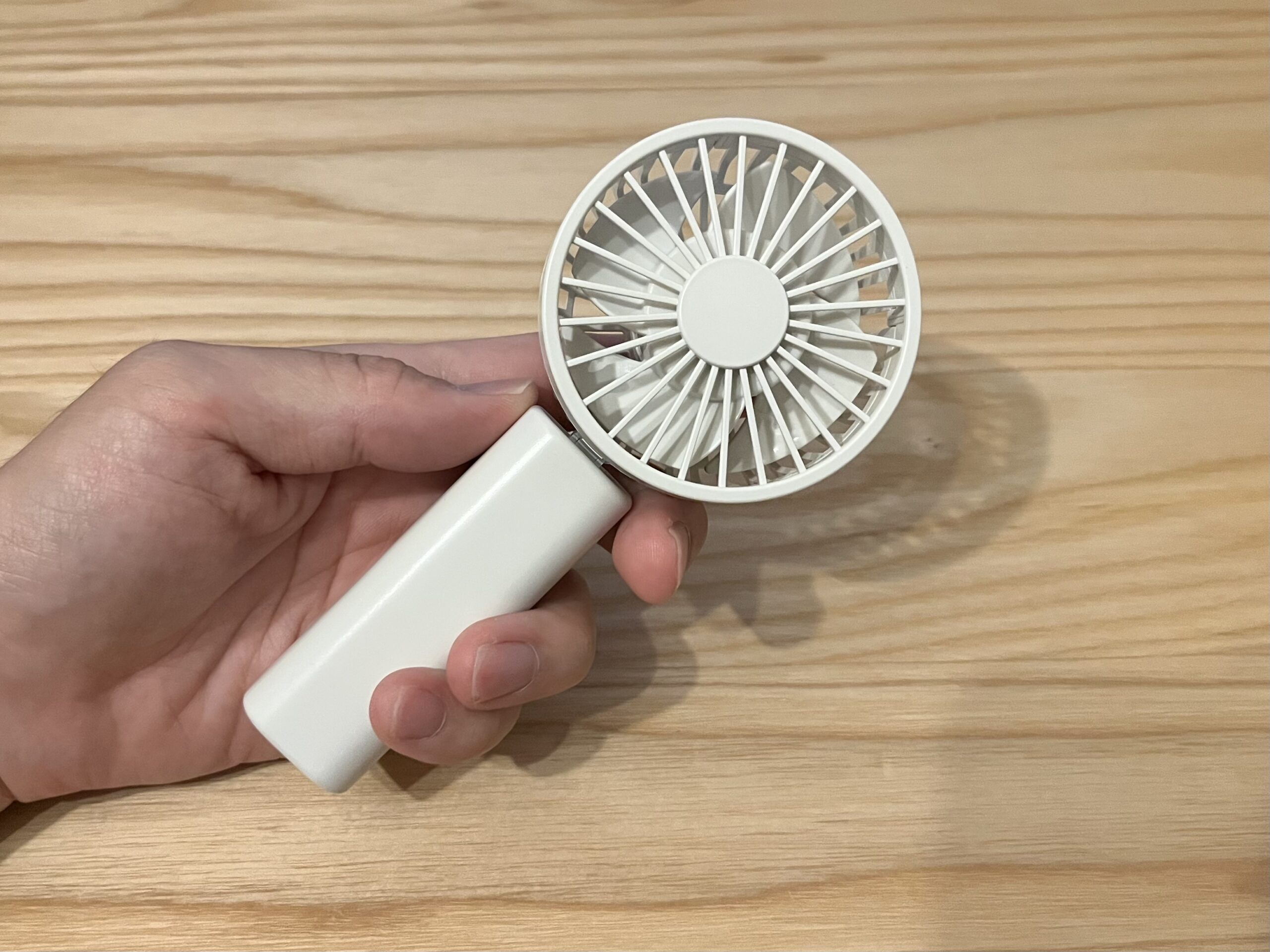 無印良品 ハンディファン