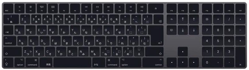 Magic Keyboard　スペースグレイ
