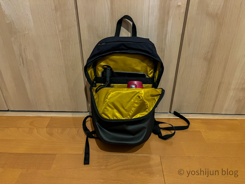 WEXLEY MADISON DAYPACK 収納力