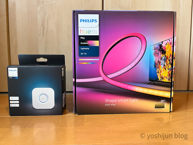 Philips Hue TVライトリボン、ブリッジ