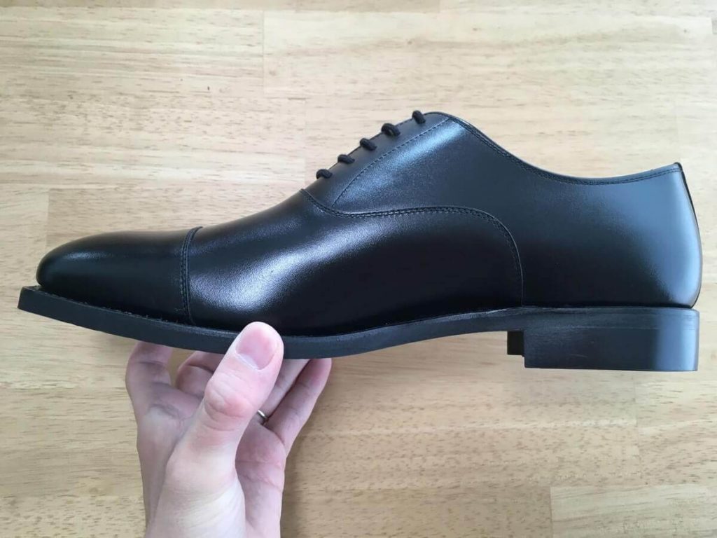 スコッチグレイン T0106】上質で細身なストレートチップの革靴