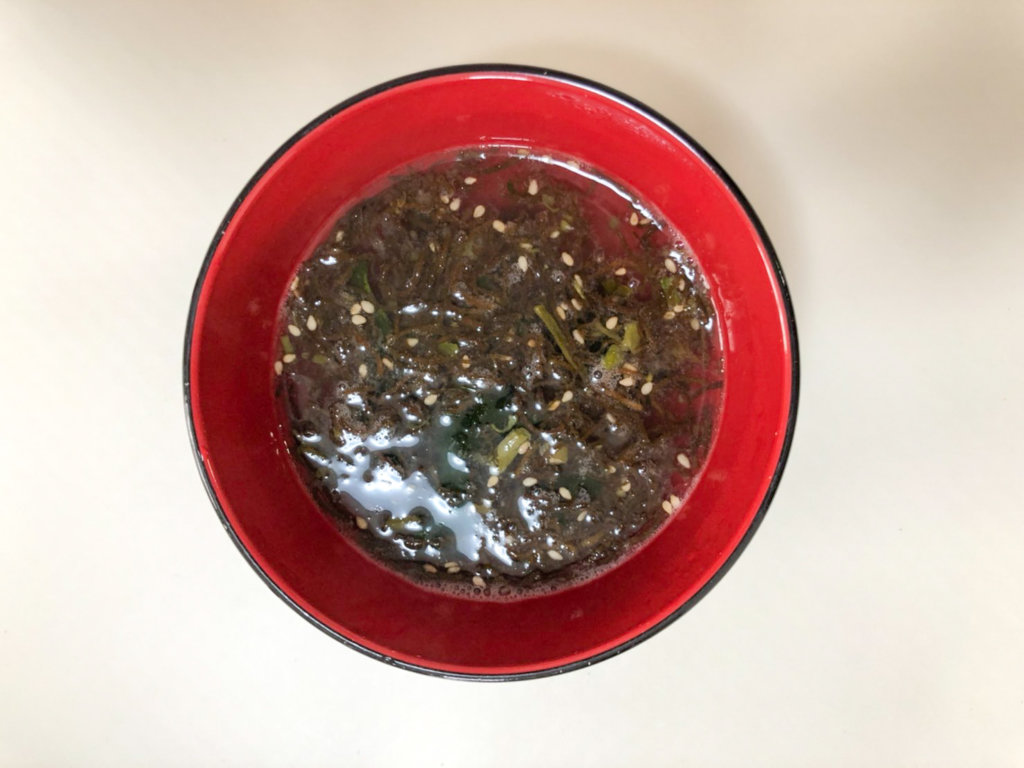 フリーズドライ　海藻スープ